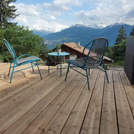 Chez Claudine Et Charles - Lägenhet Crans-Montana